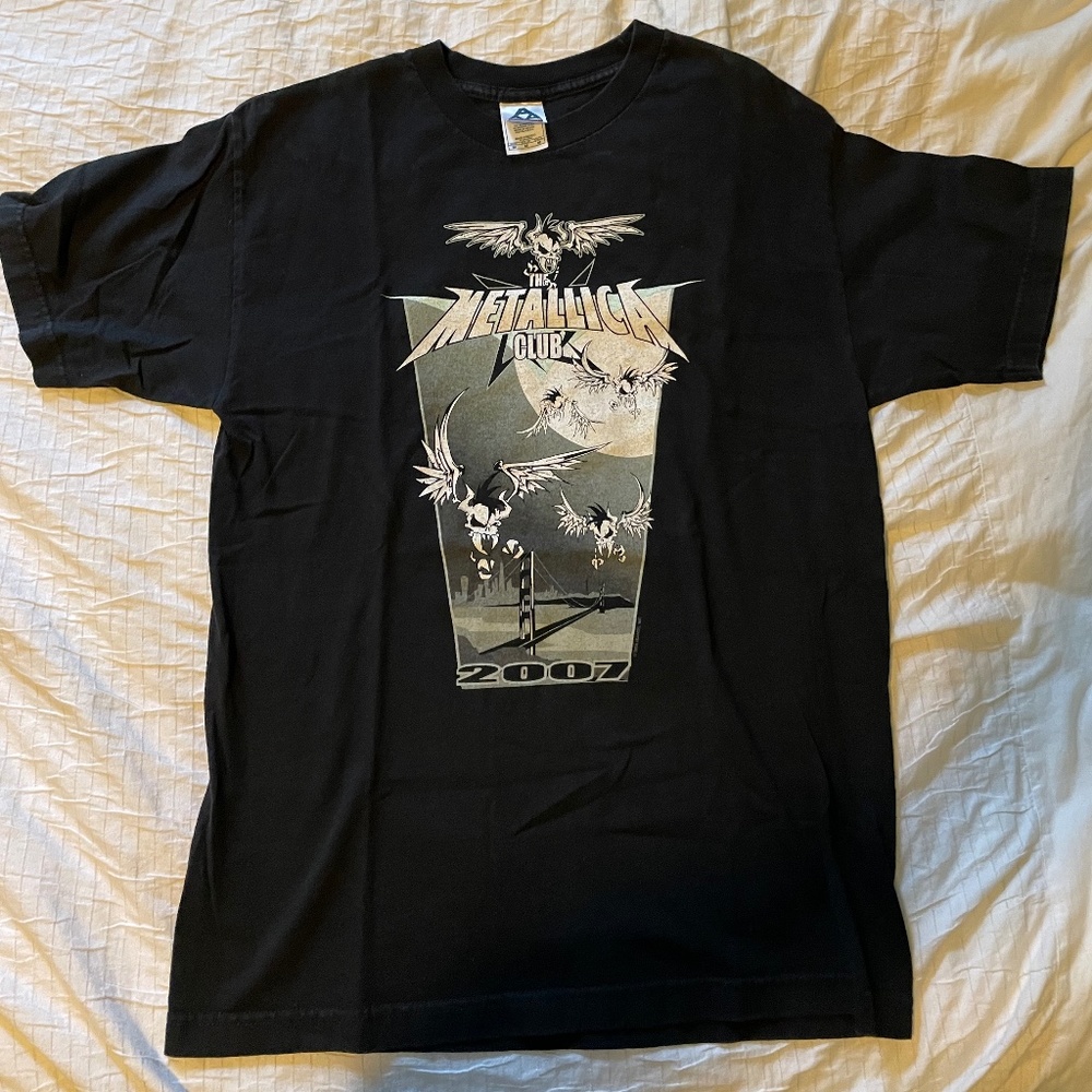 Metallica Metclub 2007 Vintage T-Shirt